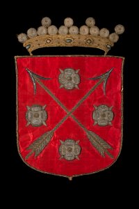 Närkes vapen med pilar, 1660 - Livrustkammaren - 108744