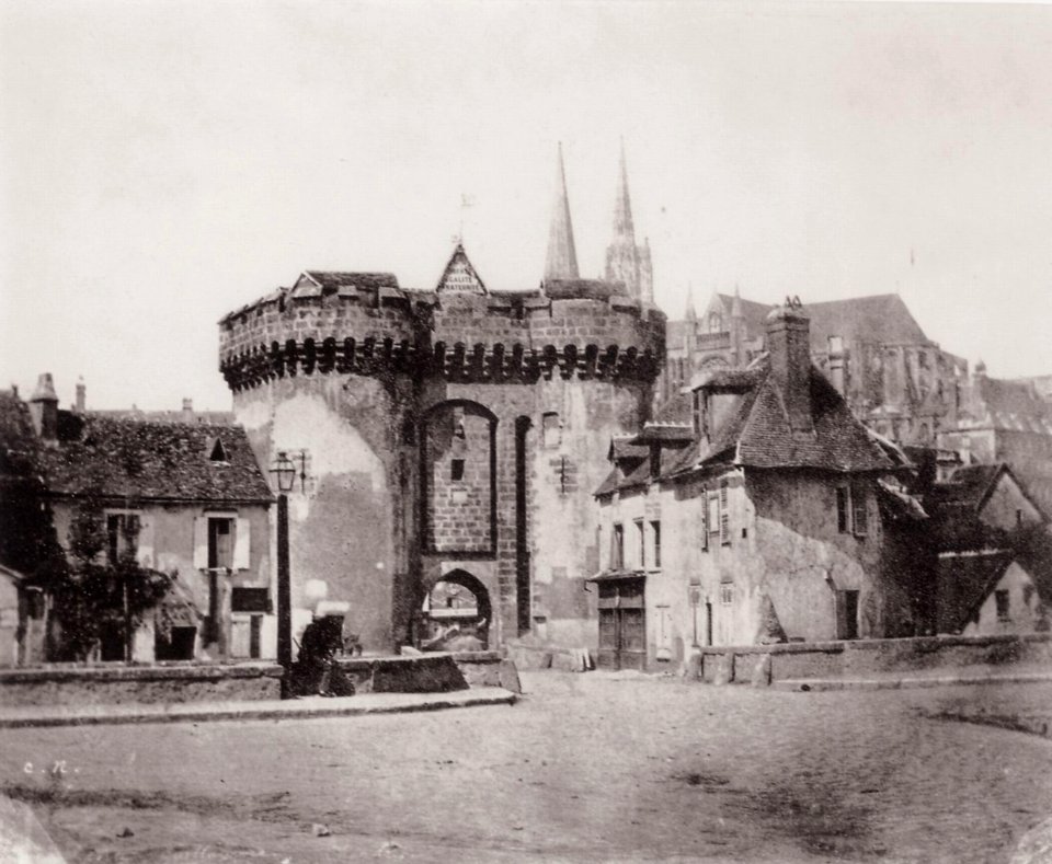 Nègre, Charles - Chartres. Porte Guillaume (Zeno Fotografie)