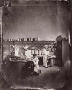 Nègre, Charles - Kaiserliches Asyl in Vincennes. Die Küche (Zeno Fotografie)