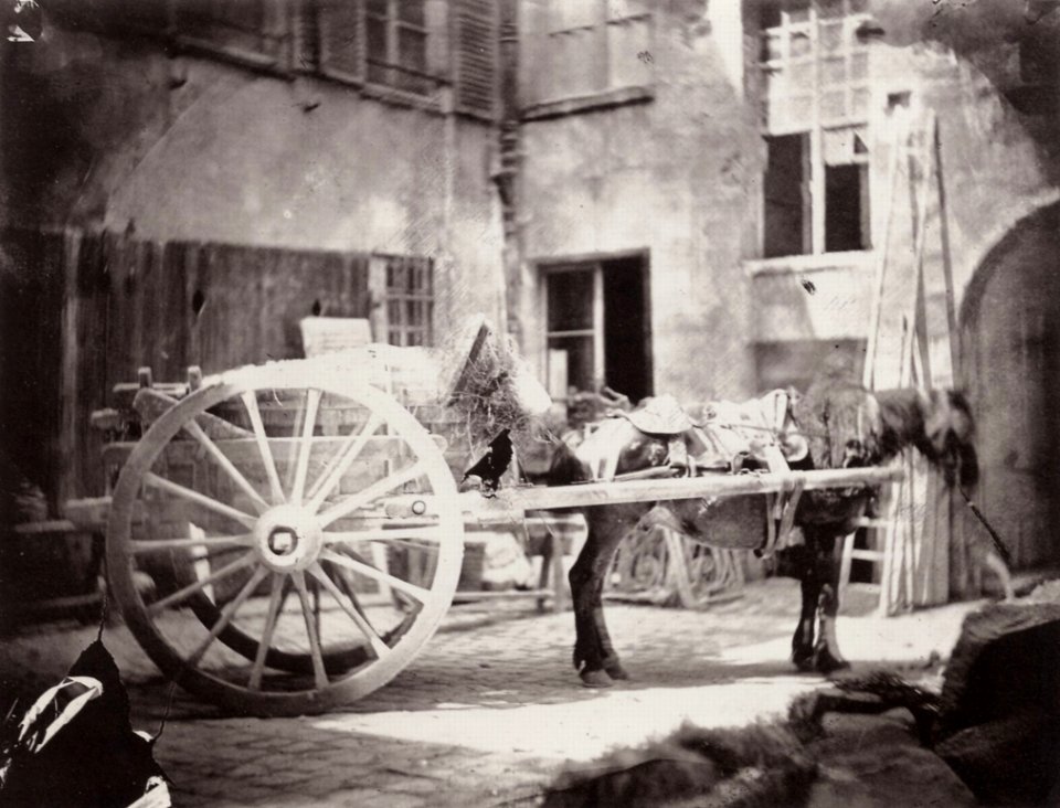 Nègre, Charles - Pferdekarren (Zeno Fotografie)