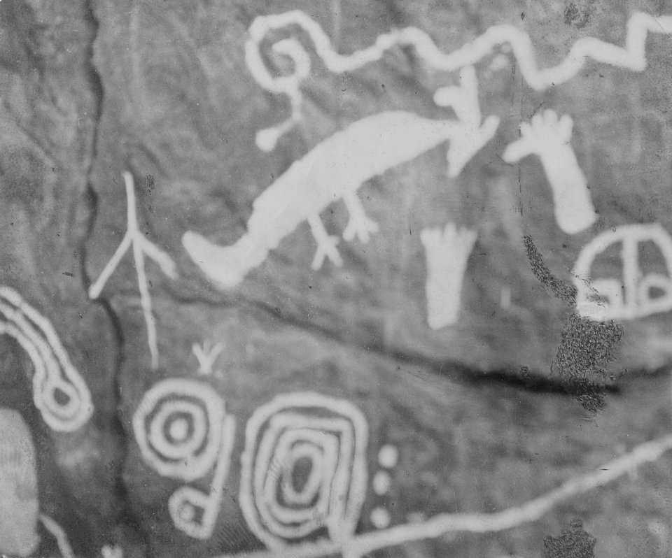 Nära Chiméo, mellan Pilcomayo och Tarija. Sydamerika, Chiméo. Bolivia - SMVK - 005781
