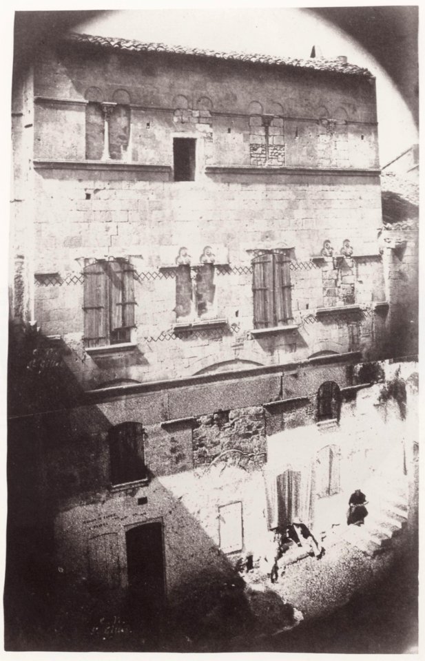 Nègre, Charles - Saint-Gilles du Gard. Romanisches Haus (Zeno Fotografie)
