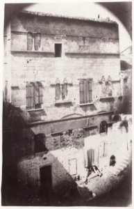 Nègre, Charles - Saint-Gilles du Gard. Romanisches Haus (Zeno Fotografie)