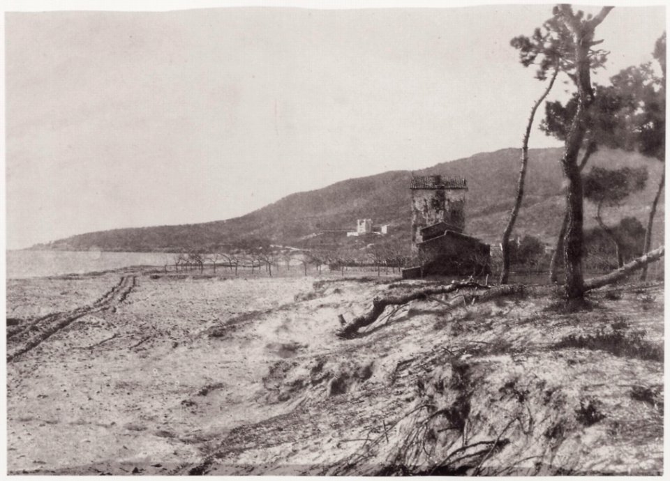 Nègre, Charles - Strand von Golfe-Juan am Cap de la Croisette (Zeno Fotografie)