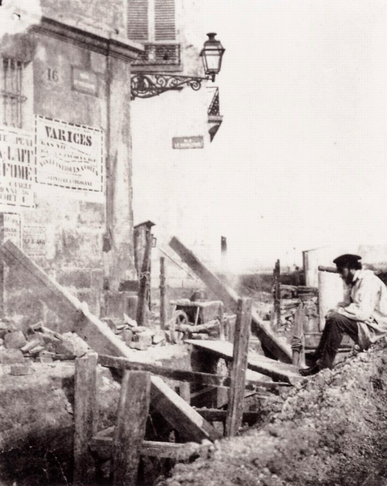 Nègre, Charles - Bauarbeiten am Quai d'Orléans (Zeno Fotografie)