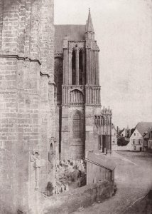 Nègre, Charles - Chartres. Kathedrale, Südseite, von Westen gesehen (Zeno Fotografie)