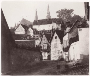 Nègre, Charles - Chartres. Rue du Cloître Saint-André (Zeno Fotografie)