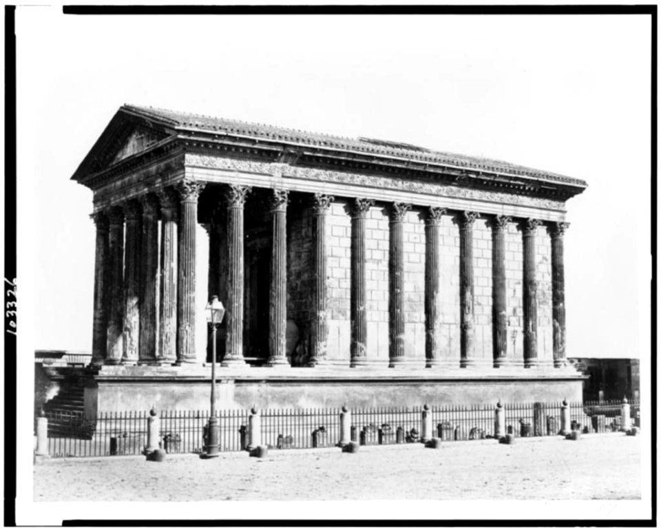 Nîmes. Maison Carré LCCN91732123