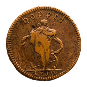 Nödmynt hoppet från 1719 - Skoklosters slott - 109267