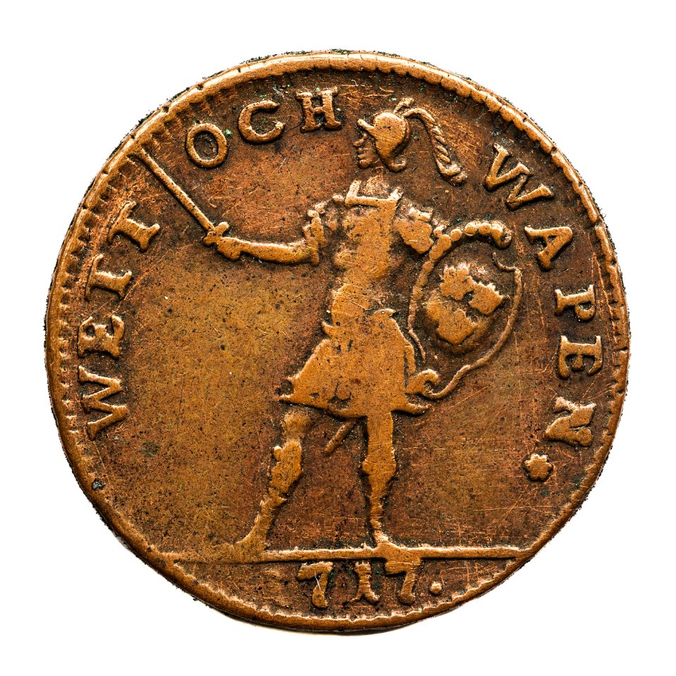 Nödmynt Wett och wapen, 1717 - Skoklosters slott - 109373