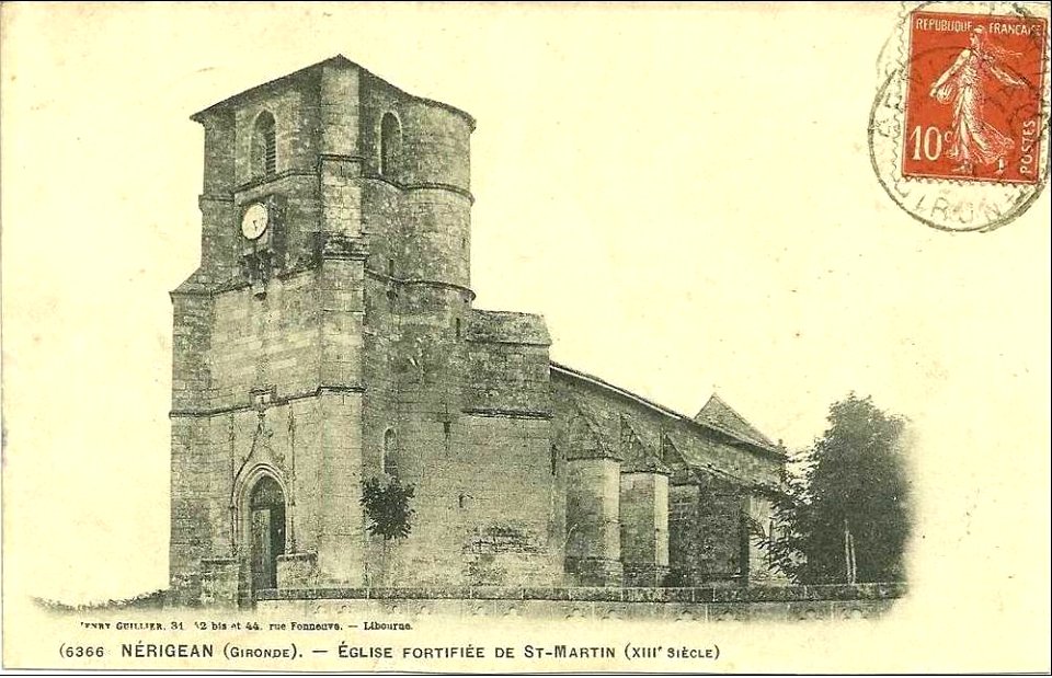 Nérigean - église 1