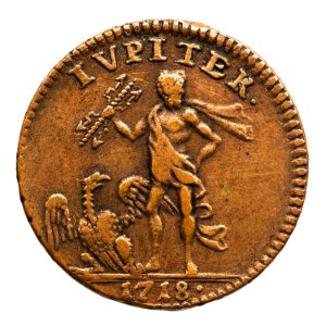 Nödmynt Jupiter, 1718 - Skoklosters slott - 109371