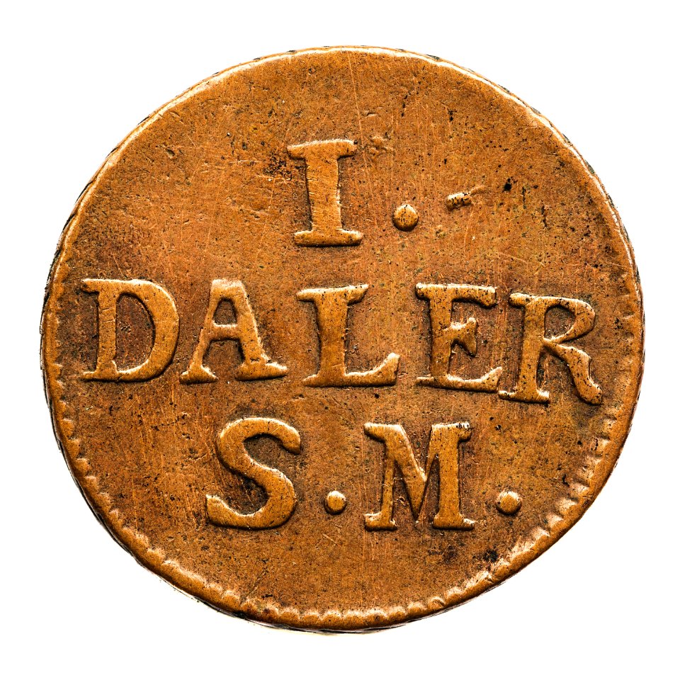 Nödmynt, 1716. Daler - Skoklosters slott - 109374