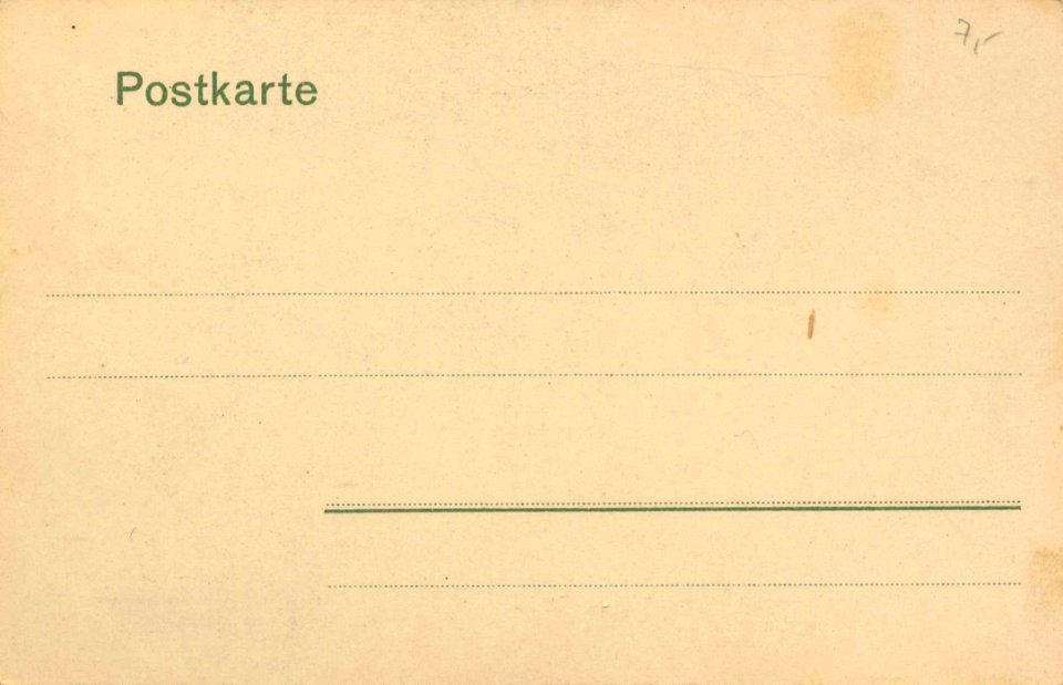 Nürnberg, Bayern - Tiergärtner Tor (back) (Zeno Ansichtskarten)