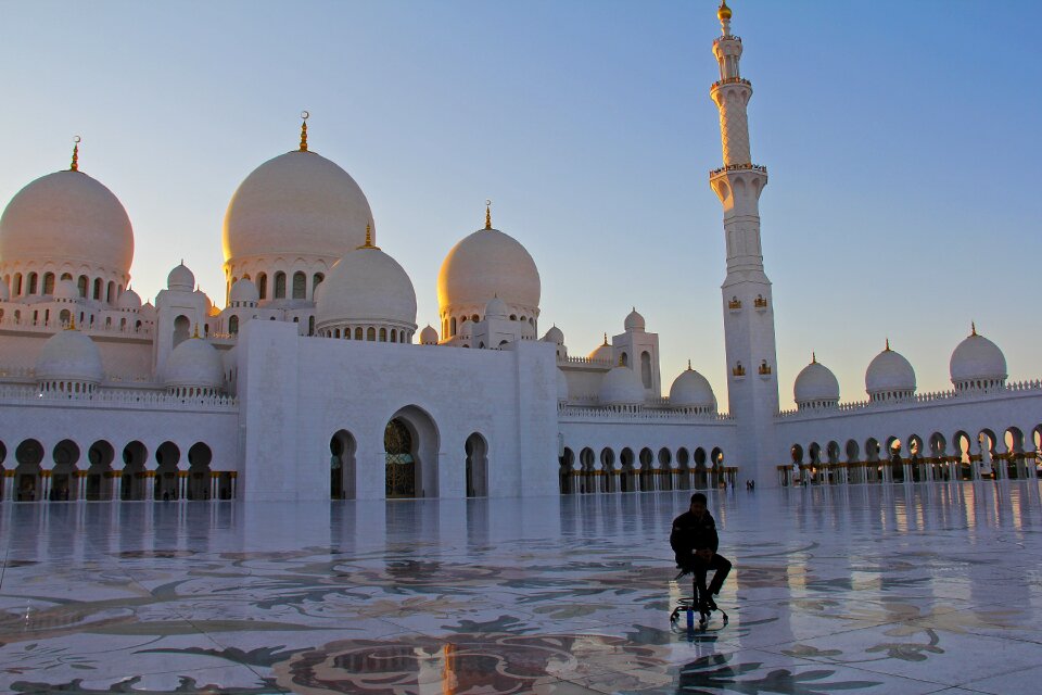 Mosque minaret architecture photo