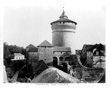 Nürnberg Stadtmauer Turm 001