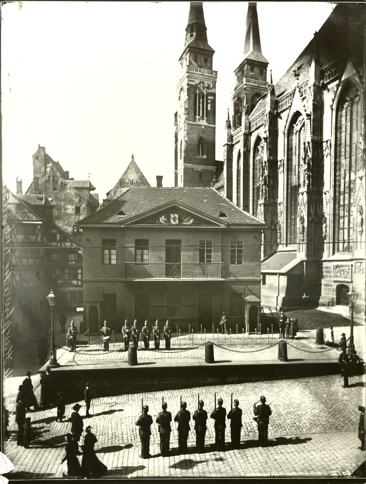 Nürnberg-Ehemalige Alte Hauptwache-Rathausplatz 1-ZI-G-DARCH N Ni-Nu-271540