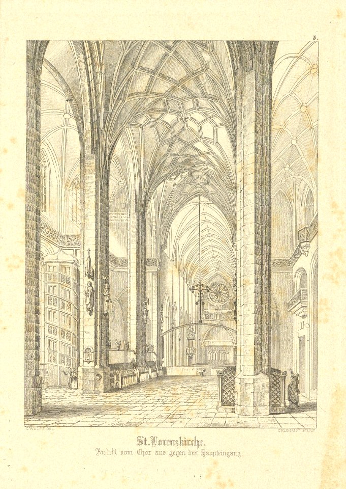 Nürnberg-Evangelische Stadtpfarrkirche Sankt Lorenz (Lorenzkirche)-ZI-R-041422