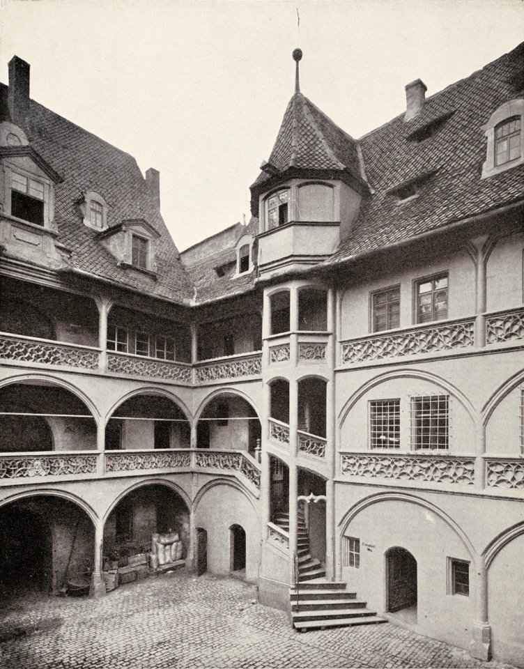 Nürnberg-Krafftsches Haus (Welserhof)-Theresienstraße 7-ZI-1106-04-04-445958