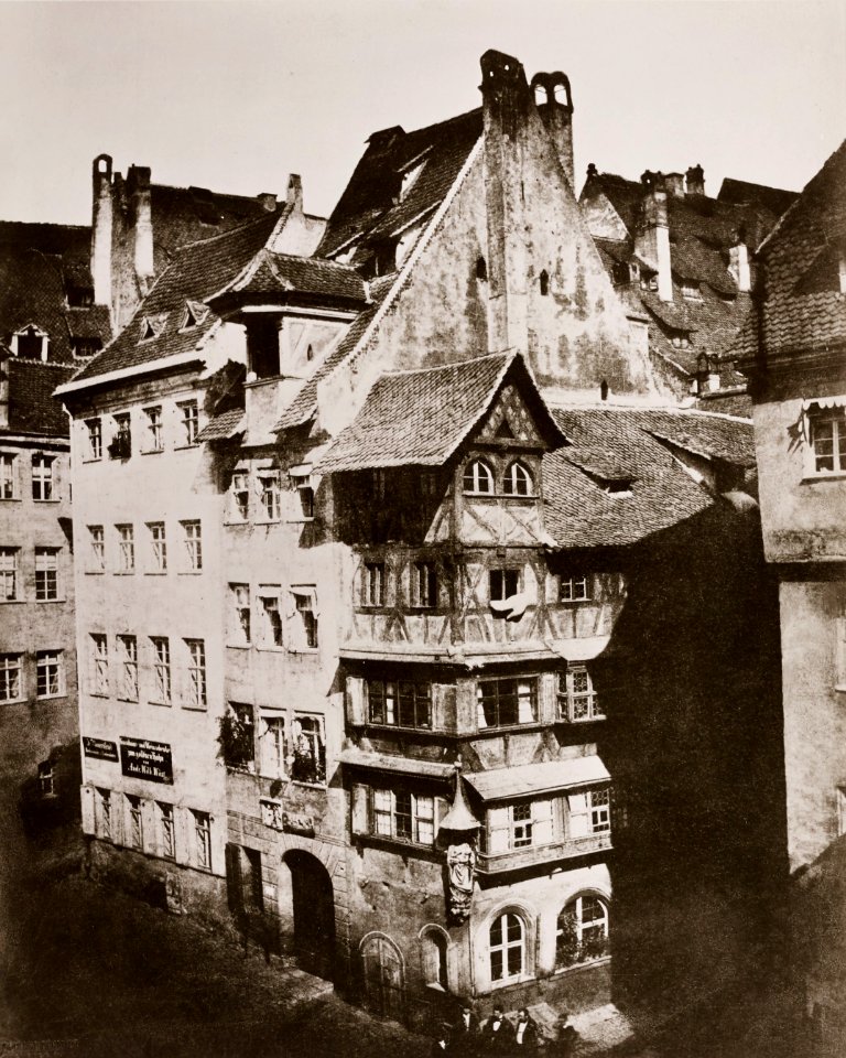 Nürnberg-Ehemaliges Gasthaus Zum Gläsernen Himmel-Bindergasse 1-ZI-1092-03-00-413027
