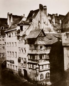 Nürnberg-Ehemaliges Gasthaus Zum Gläsernen Himmel-Bindergasse 1-ZI-1092-03-00-413027