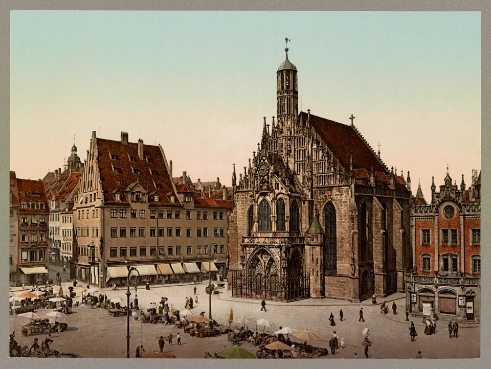 Nürnberg. Marktplatz LOC ppmsca.52603