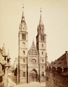 Nürnberg-Evangelische Stadtpfarrkirche Sankt Lorenz (Lorenzkirche)-ZI-1072-01-00-357112