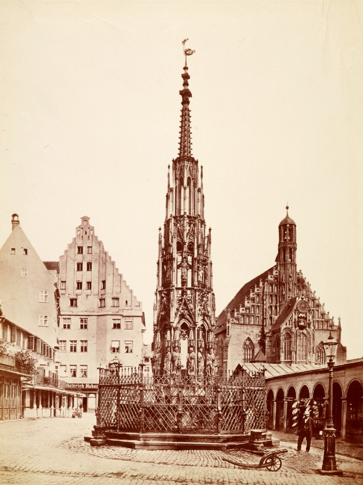 Nürnberg-Schöner Brunnen-Hauptmarkt-ZI-1096-04-00-119329