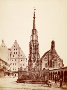 Nürnberg-Schöner Brunnen-Hauptmarkt-ZI-1096-04-00-119329