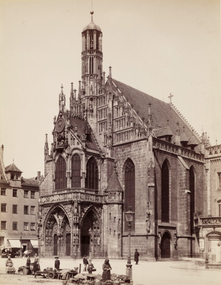 Nürnberg-Katholische Stadtpfarrkirche Unserer Lieben Frau (Frauenkirche)-ZI-1066-01-00-036132