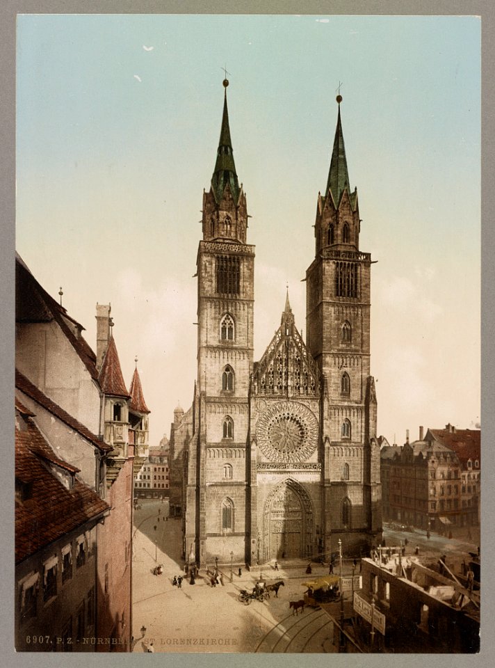 Nürnberg. St. Lorenzkirche LOC ppmsca.52602