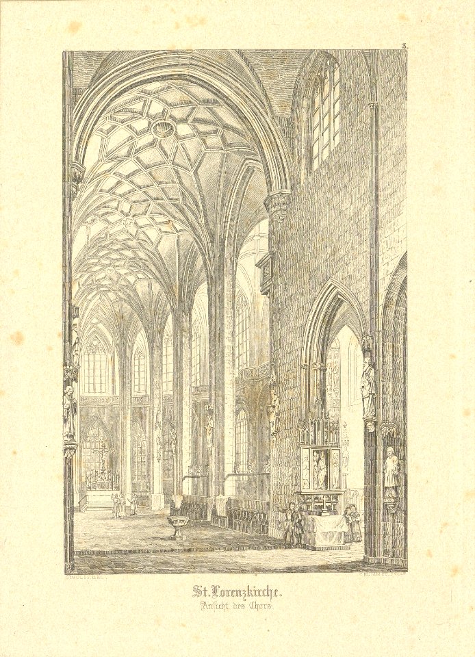 Nürnberg-Evangelische Stadtpfarrkirche Sankt Lorenz (Lorenzkirche)-ZI-R-041421