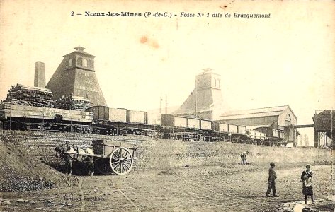 Nœux-les-Mines - Fosse n° 1 - 1 bis des mines de Nœux (D)