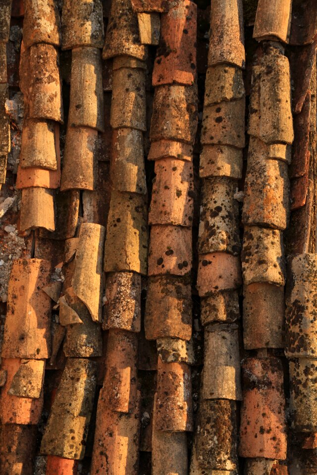 Pattern roof tiles croatia