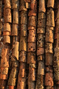 Pattern roof tiles croatia