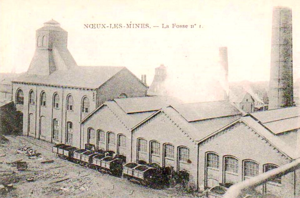 Nœux-les-Mines - Fosse n° 1 - 1 bis des mines de Nœux (B)