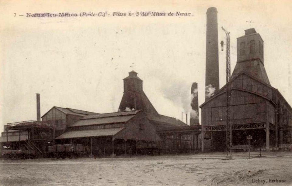 Nœux-les-Mines - Fosse n° 3 - 3 bis des mines de Nœux (H)