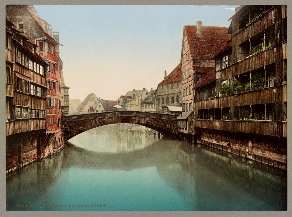 Nürnberg. Fleischbrücke LOC ppmsca.52611