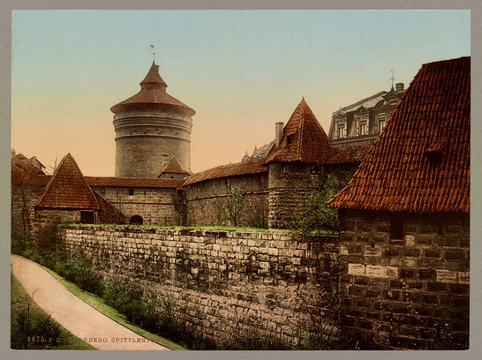 Nürnberg. Spittlerthor LOC ppmsca.52612