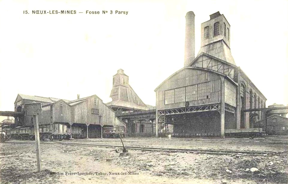 Nœux-les-Mines - Fosse n° 3 - 3 bis des mines de Nœux (C)