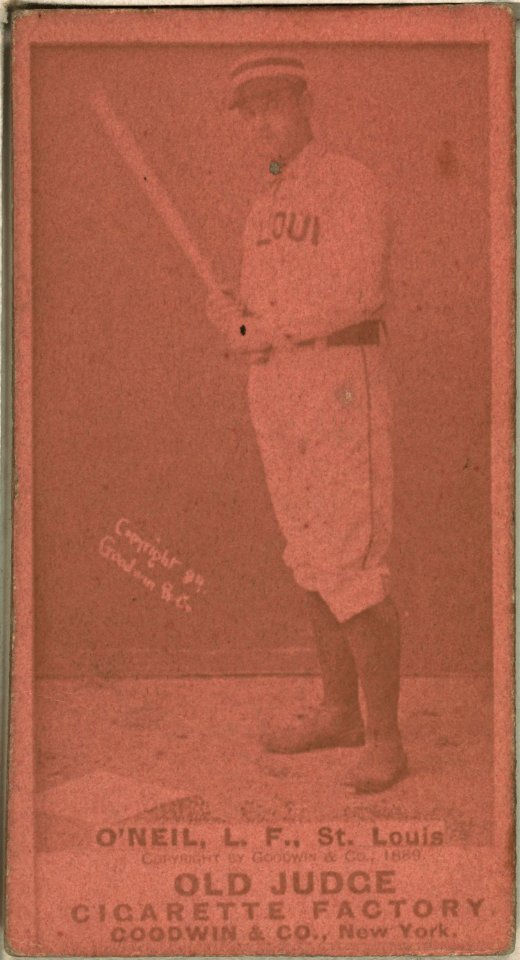 O'Neill, St. Louis Browns, baseball card portrait LCCN2008675056