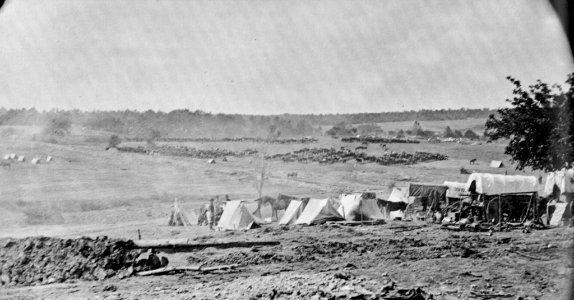 O'Sullivan, Timothy H. - Gerichtshaus in Spotsylvania, Virginia, Artillerieeinheit der Union (Zeno Fotografie)