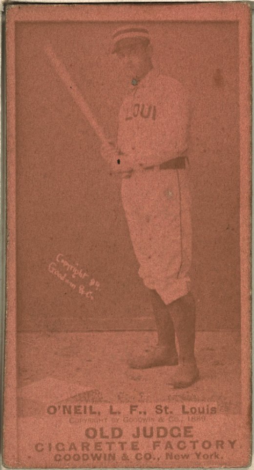 O'Neill, St. Louis Browns, baseball card portrait LCCN2008675056