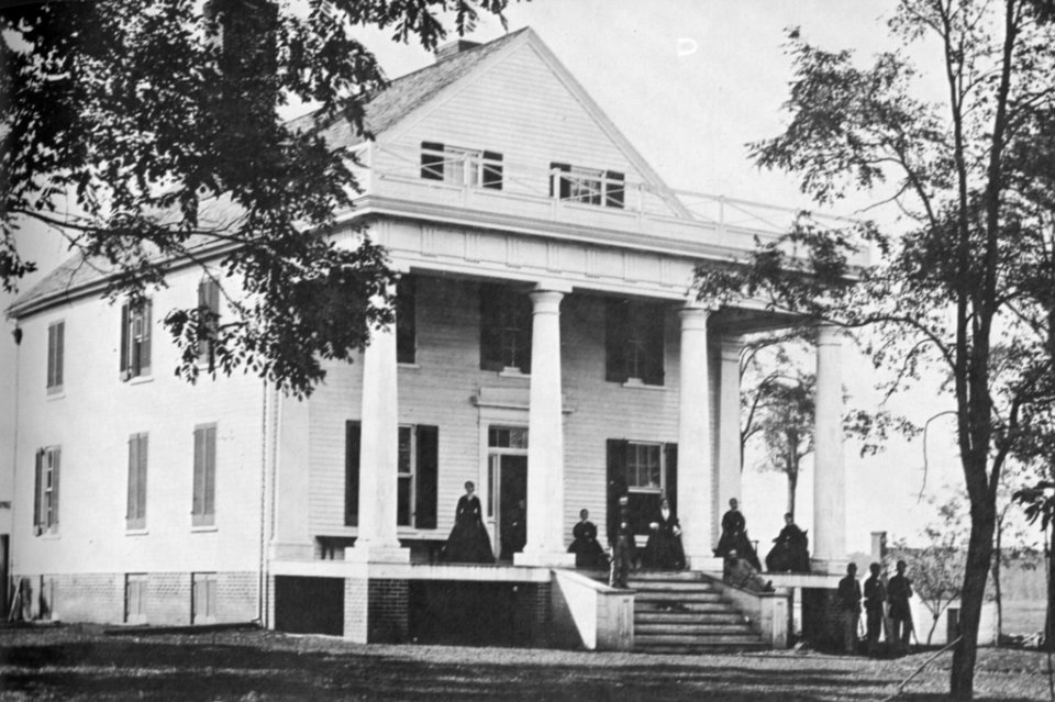 O'Sullivan, Timothy H. - Culpeper, Virginia, Wohnung von John Minor Botts (Zeno Fotografie)