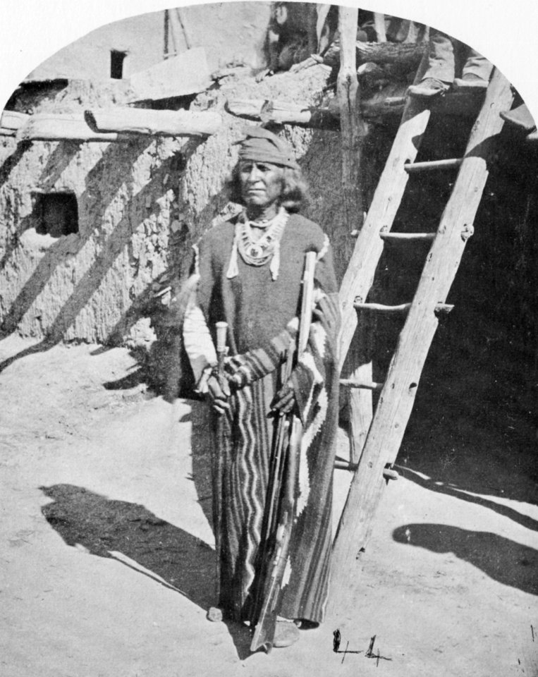 O'Sullivan, Timothy H. - Der Kriegshäuptling der Zuni Indianer (Zeno Fotografie)