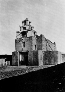 O'Sullivan, Timothy H. - Santa Fe, New Mexico, die Kirche von San Miguel (Zeno Fotografie)