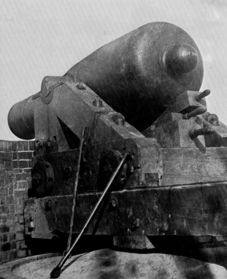 O'Sullivan, Timothy H. - Fort Pulaski, Georgia, die »Jeff Davis« Kanone (Zeno Fotografie)