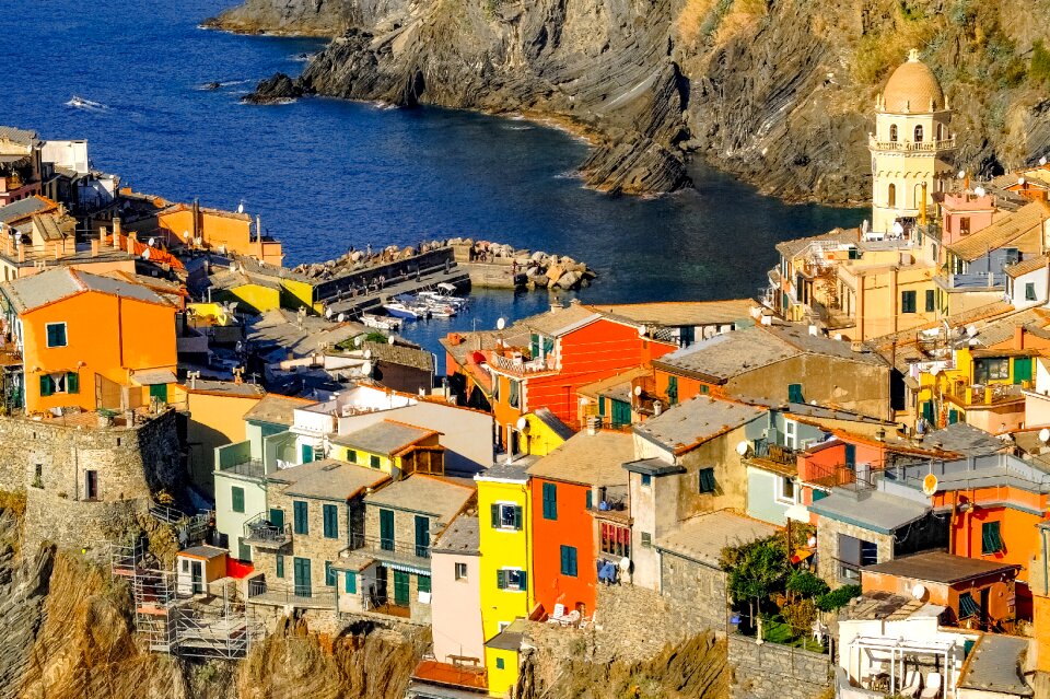Mediterranean coast seascape