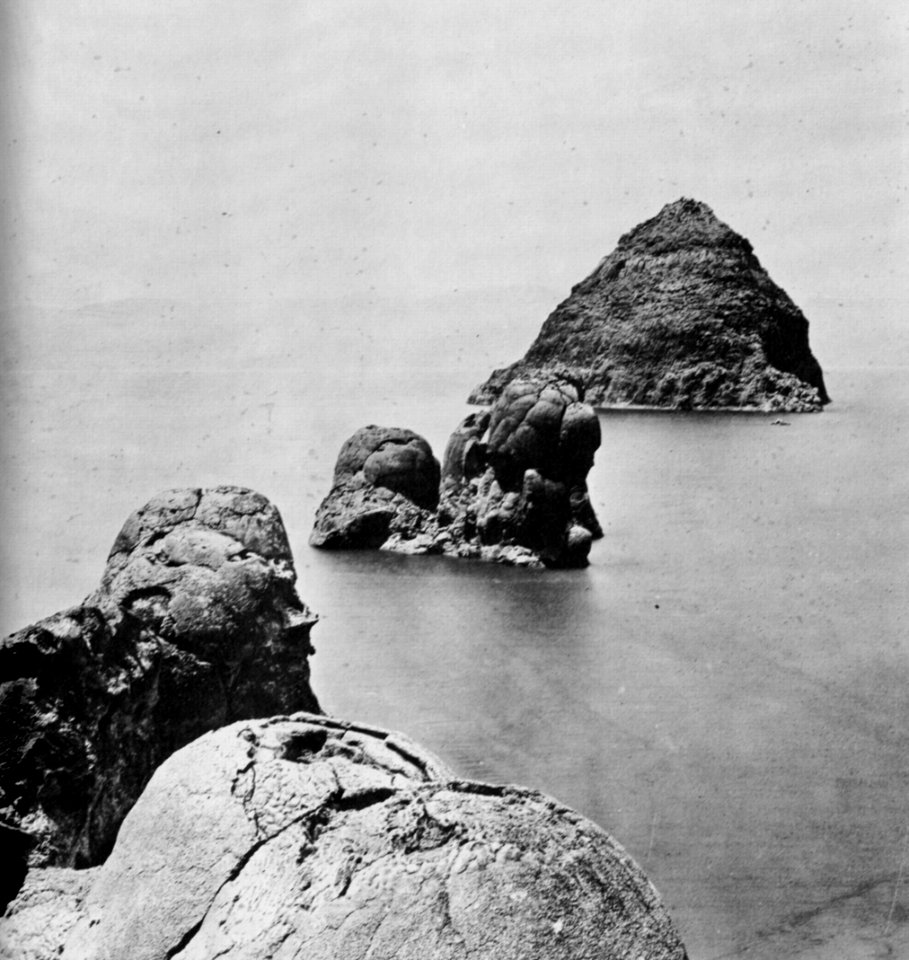 O'Sullivan, Timothy H. - Steinberge im Pyramid Lake (Zeno Fotografie)