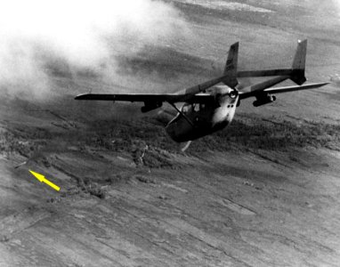 O-2A fires a marker rocket